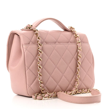 Chanel Caviar Quilted Medium Business Affinity Flap Light Pink 3 of 10