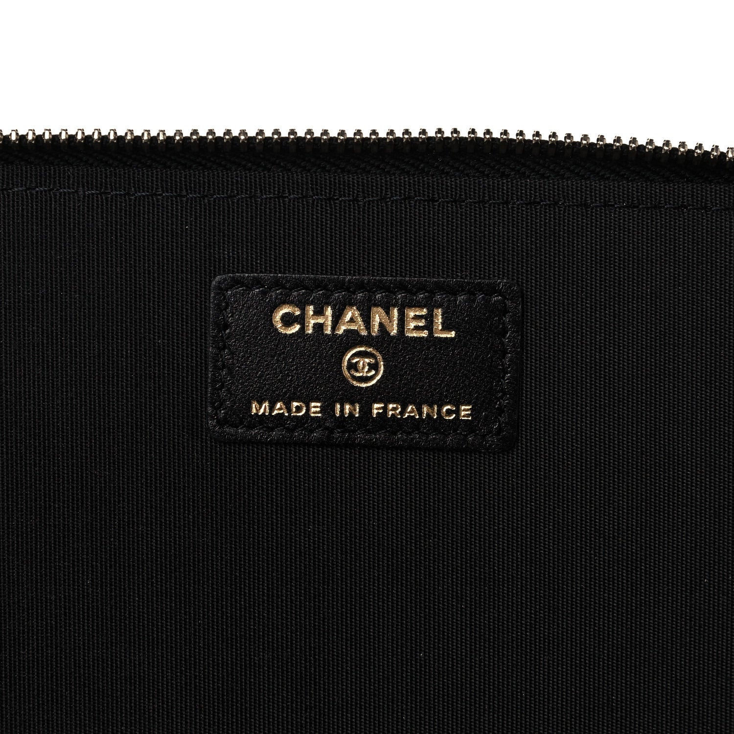 Chanel Lambskin Quilted Small Top Handle Vanity Case With Chain Black 6 of 13