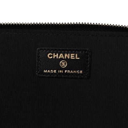 Chanel Lambskin Quilted Small Top Handle Vanity Case With Chain Black 6 of 13