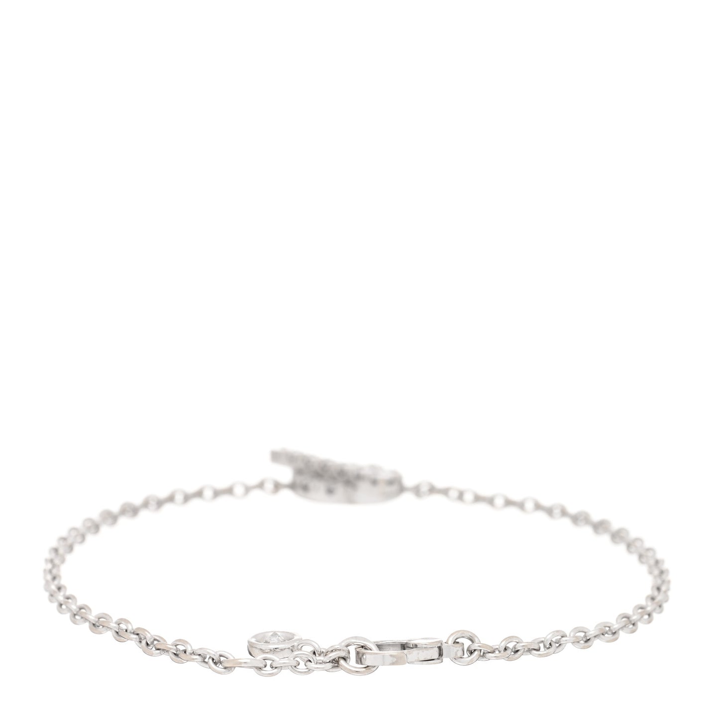 18K White Gold Diamond Finesse Bracelet SH