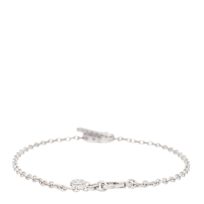 Hermes 18K White Gold Diamond Finesse Bracelet SH 2 of 4
