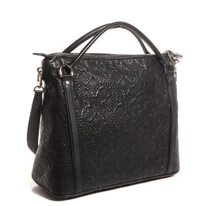 Louis Vuitton Monogram Lambskin Antheia Ixia PM Black 3 of 8