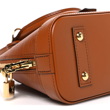 Louis Vuitton Epi Alma BB Tan 8 of 9