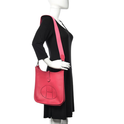 Hermes Epsom Evelyne III PM Rose Tyrien 2 of 14