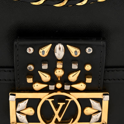 Louis Vuitton Epi Embellished Mini Dauphine Black 10 of 10