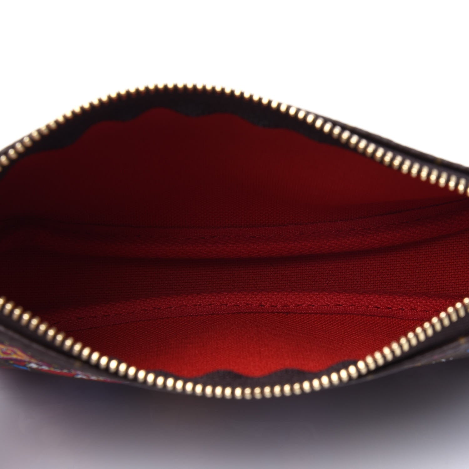 Louis Vuitton Monogram 2020 Christmas Animation Bumper Cars Mini Pochette Accessories Coquelicot 3 of 4