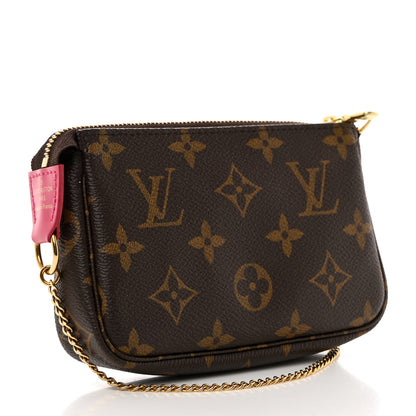 Louis Vuitton Monogram 2020 Christmas Animation Roller Coaster Mini Pochette Accessories Pivoine 3 of 7