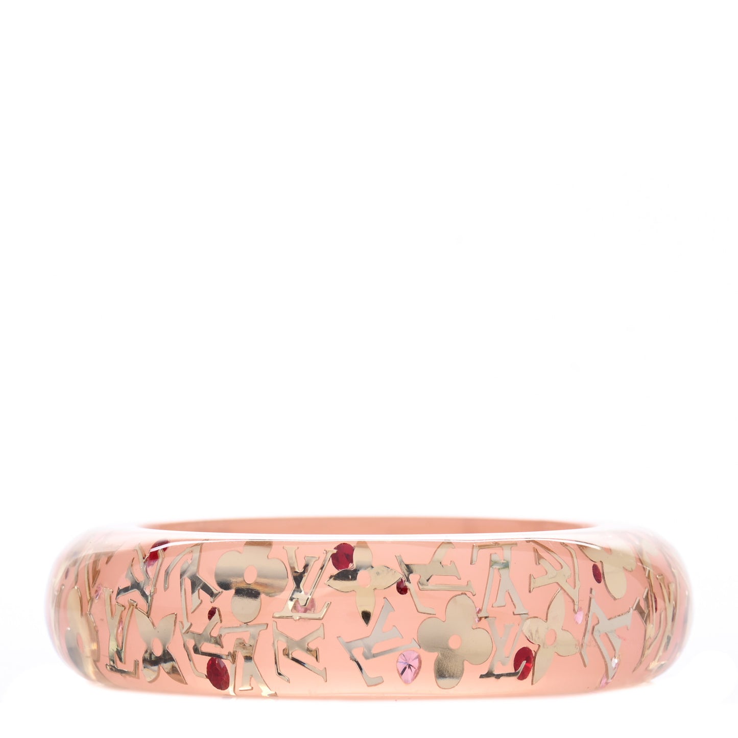 Resin Swarovski Medium Inclusion Bracelet GM Rose