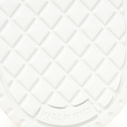 Chanel Calfskin Suede Coco Mark Logo Womens Sneakers 40 White 7 of 12