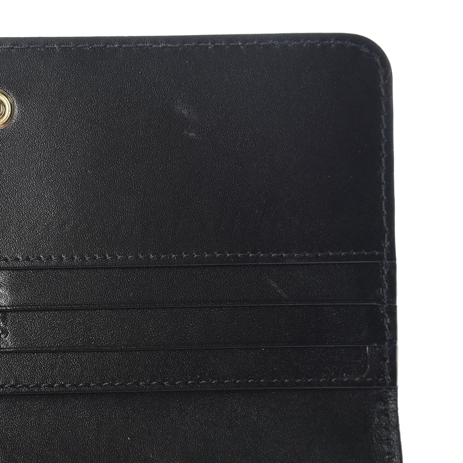 Burberry Grain Calfskin Continental Wallet Black 8 of 14
