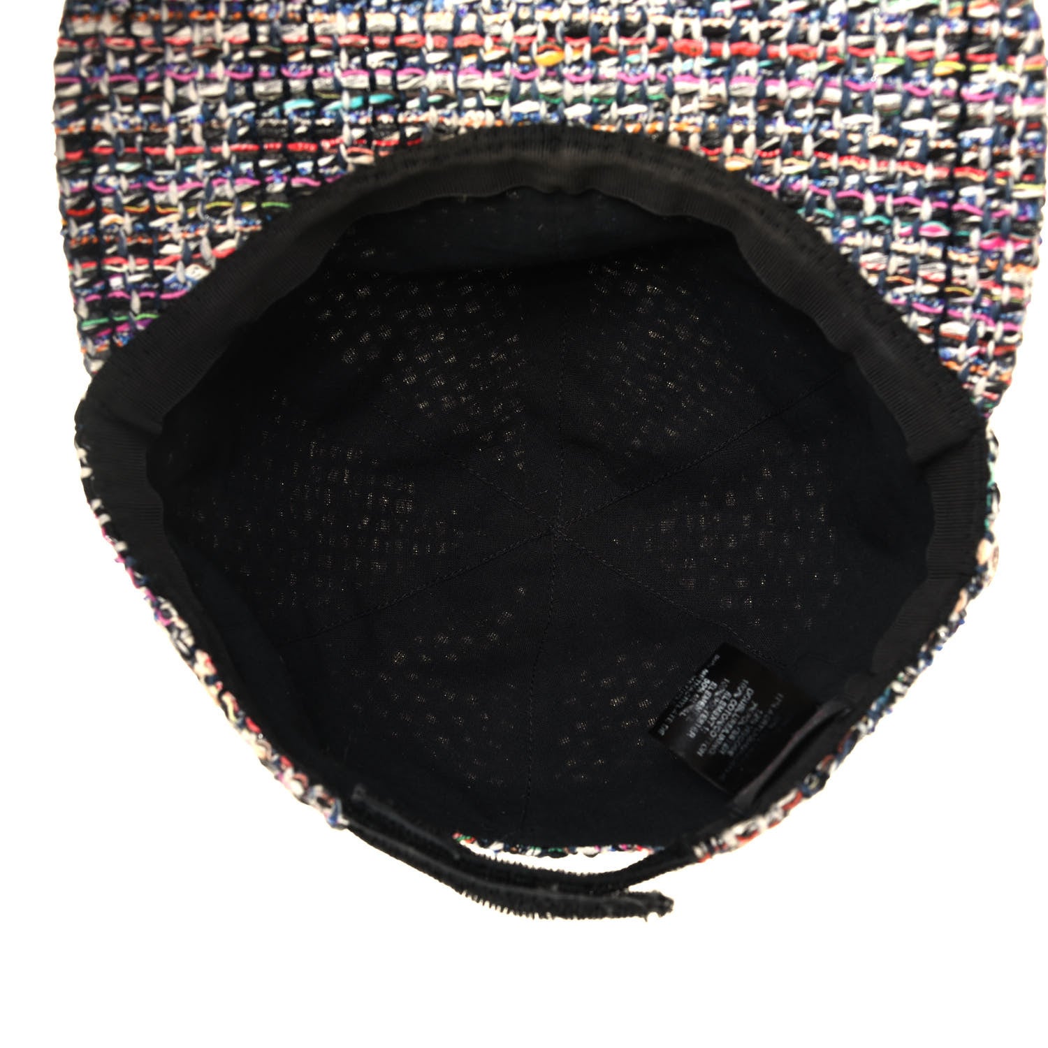Chanel Tweed Cap Hat Multicolor 4 of 5