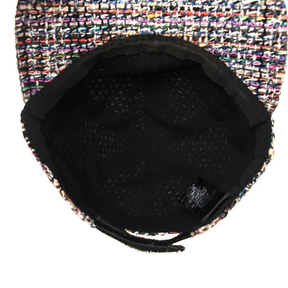 Chanel Tweed Cap Hat Multicolor 4 of 5