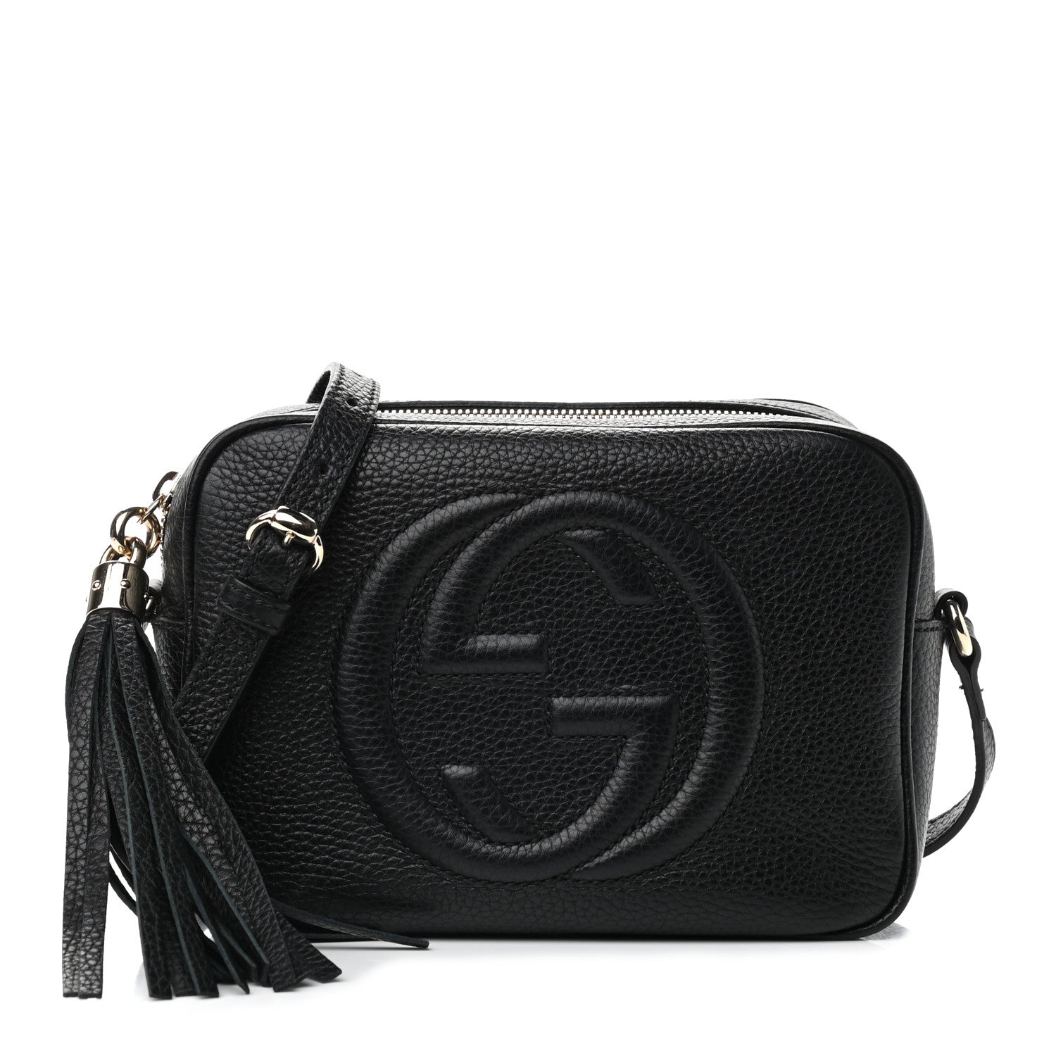 Gucci Pebbled Calfskin Small Soho Disco Bag Black 1 of 10