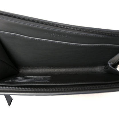 Bottega Veneta Calfskin Intrecciato Small Document Case Grey 5 of 8