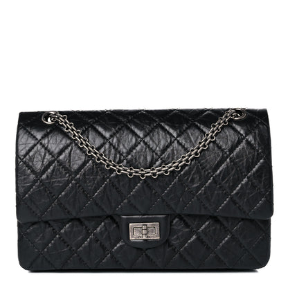 Chanel Aged Calfskin Quilted 2.55 Reissue 226 Flap Black 1 of 11