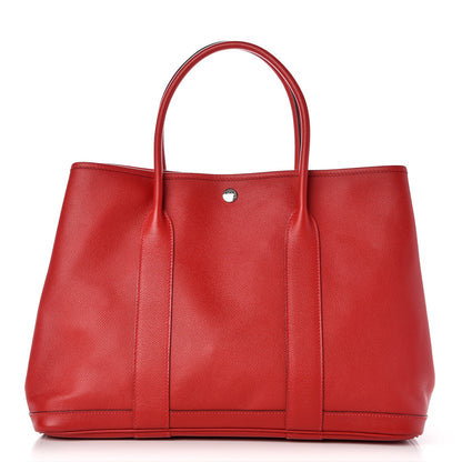 Hermes Epsom Garden Party 36 MM Rouge Casaque 1 of 17