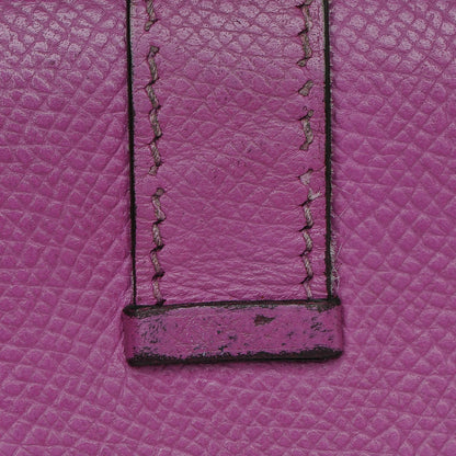 Hermes Epsom Tri-Fold Bearn Wallet Cyclamen 9 of 10