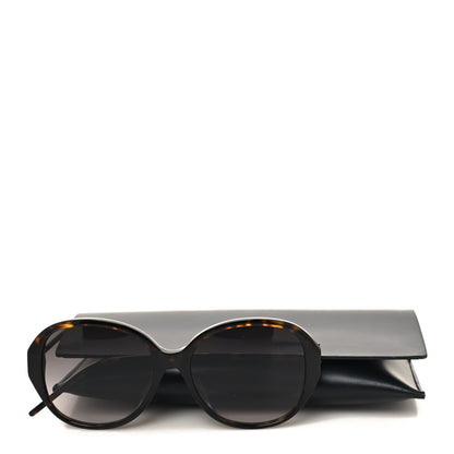 Saint Laurent Square Acetate Metal SLM48S Sunglasses Tortoise 7 of 7