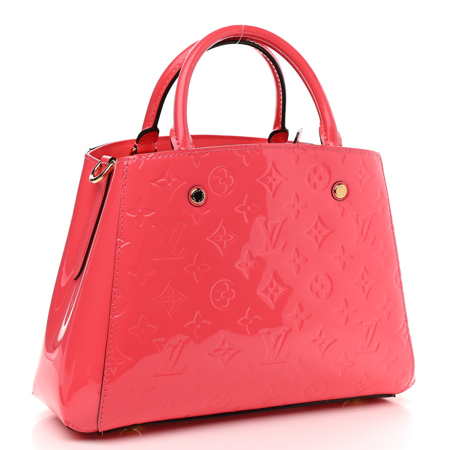 Louis Vuitton Vernis Montaigne BB Poppy 3 of 10