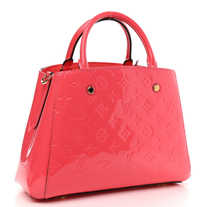 Louis Vuitton Vernis Montaigne BB Poppy 3 of 10