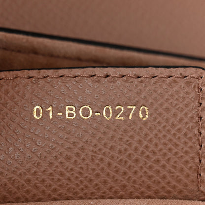 Christian Dior Grained Calfskin Saddle Bag Pink 7 of 11