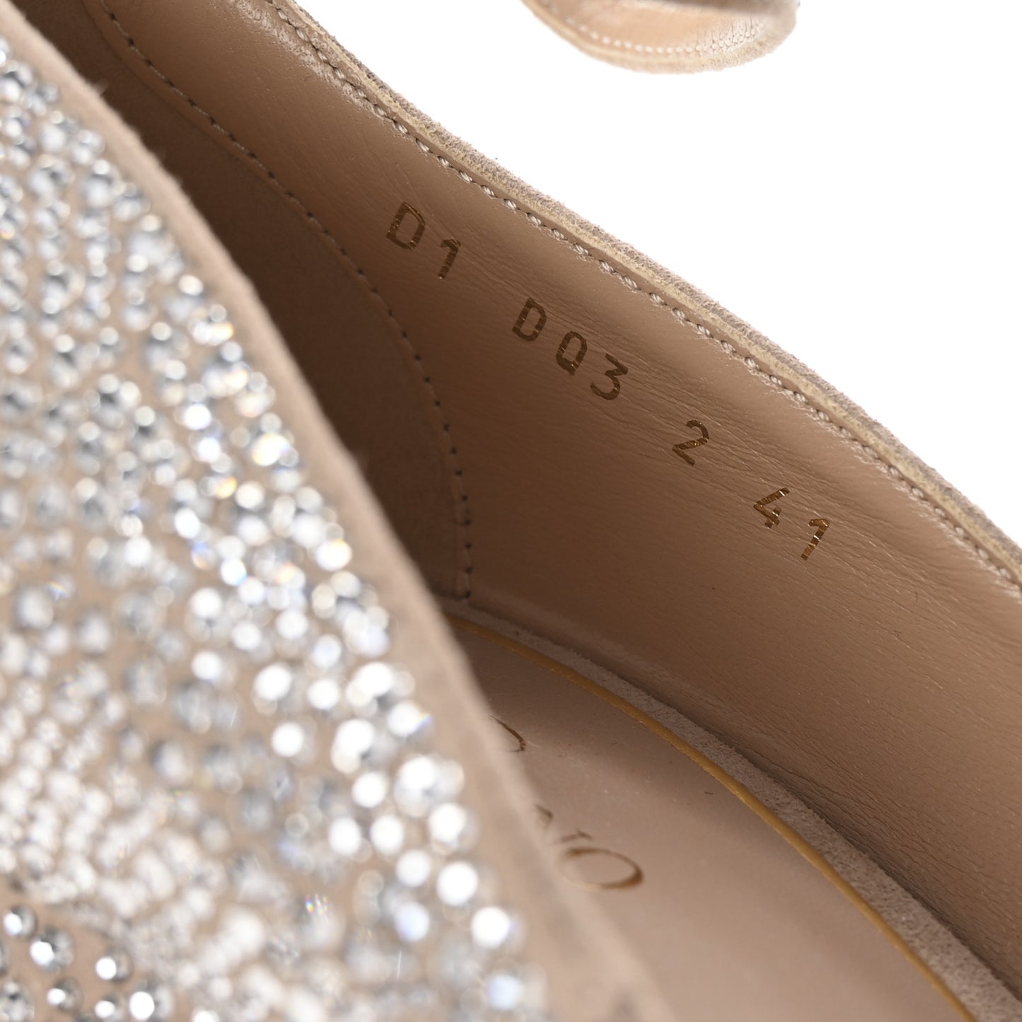 Crystal Suede Tan-Go 55/155mm Platform Pumps 41 Rose Cannelle