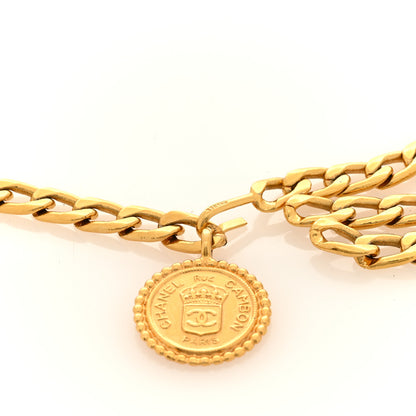Chanel Chain CC 31 Rue Cambon Medallion Belt Gold 3 of 3