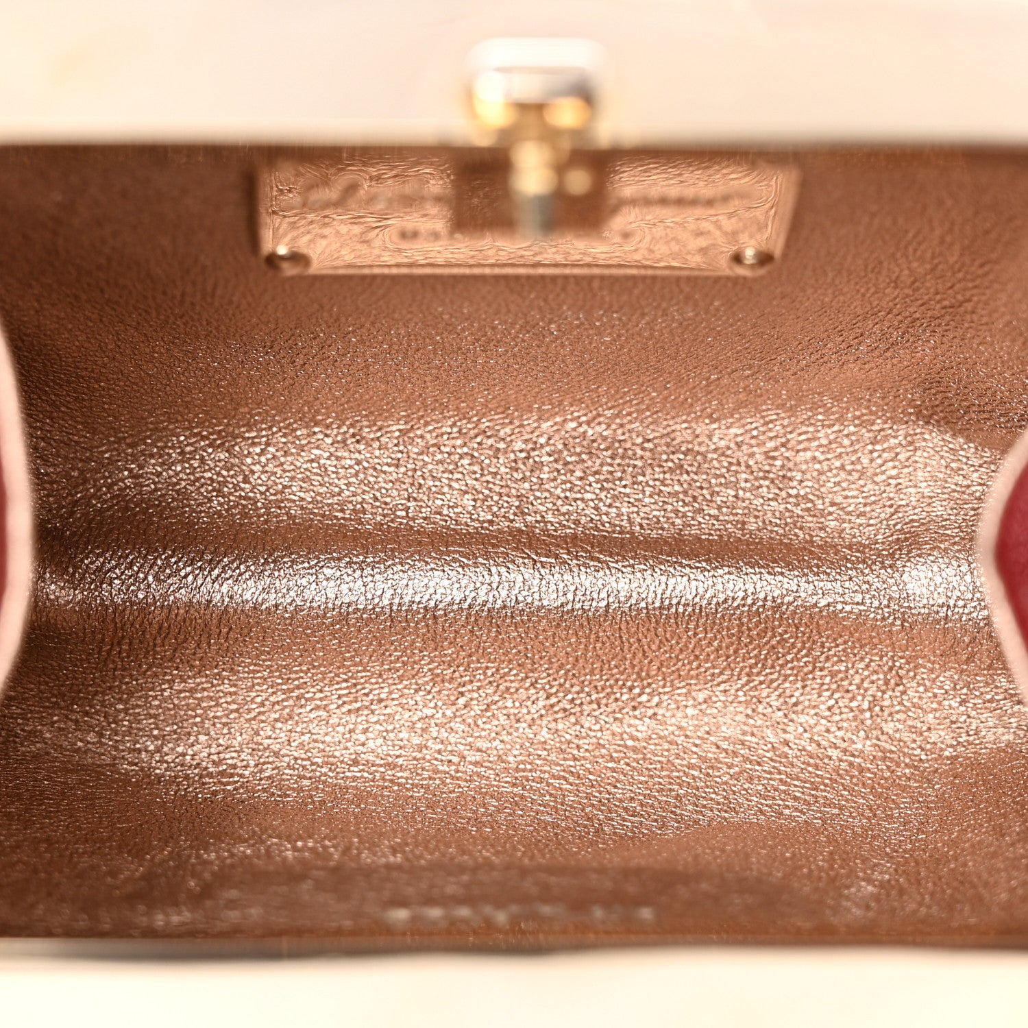 Salvatore Ferragamo Satin Bow Clutch Red 5 of 8
