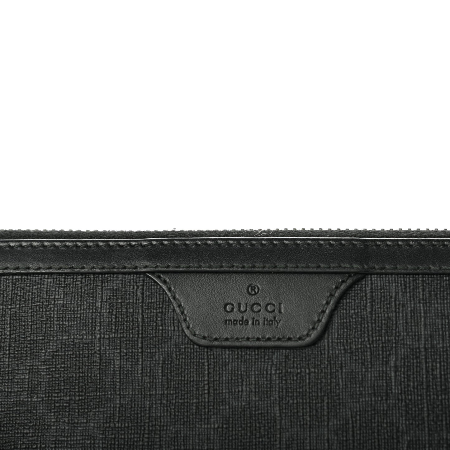 GG Supreme Monogram Zip Around Wallet