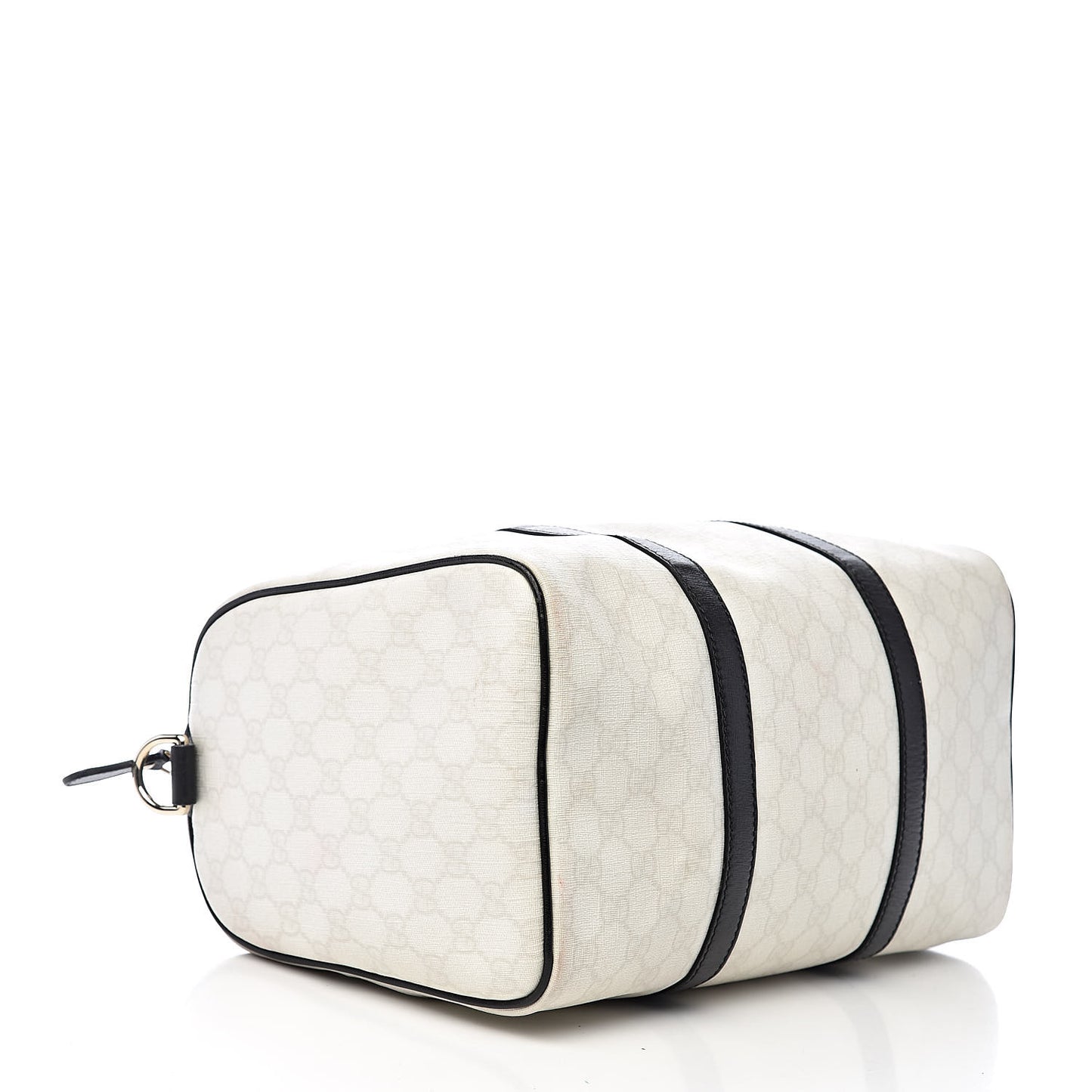 GG Plus Monogram Medium Joy Boston White Black