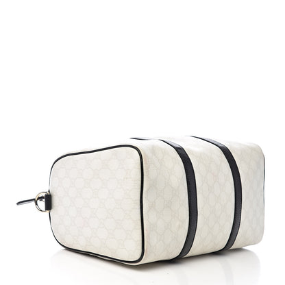 Gucci GG Plus Monogram Medium Joy Boston White Black 4 of 14