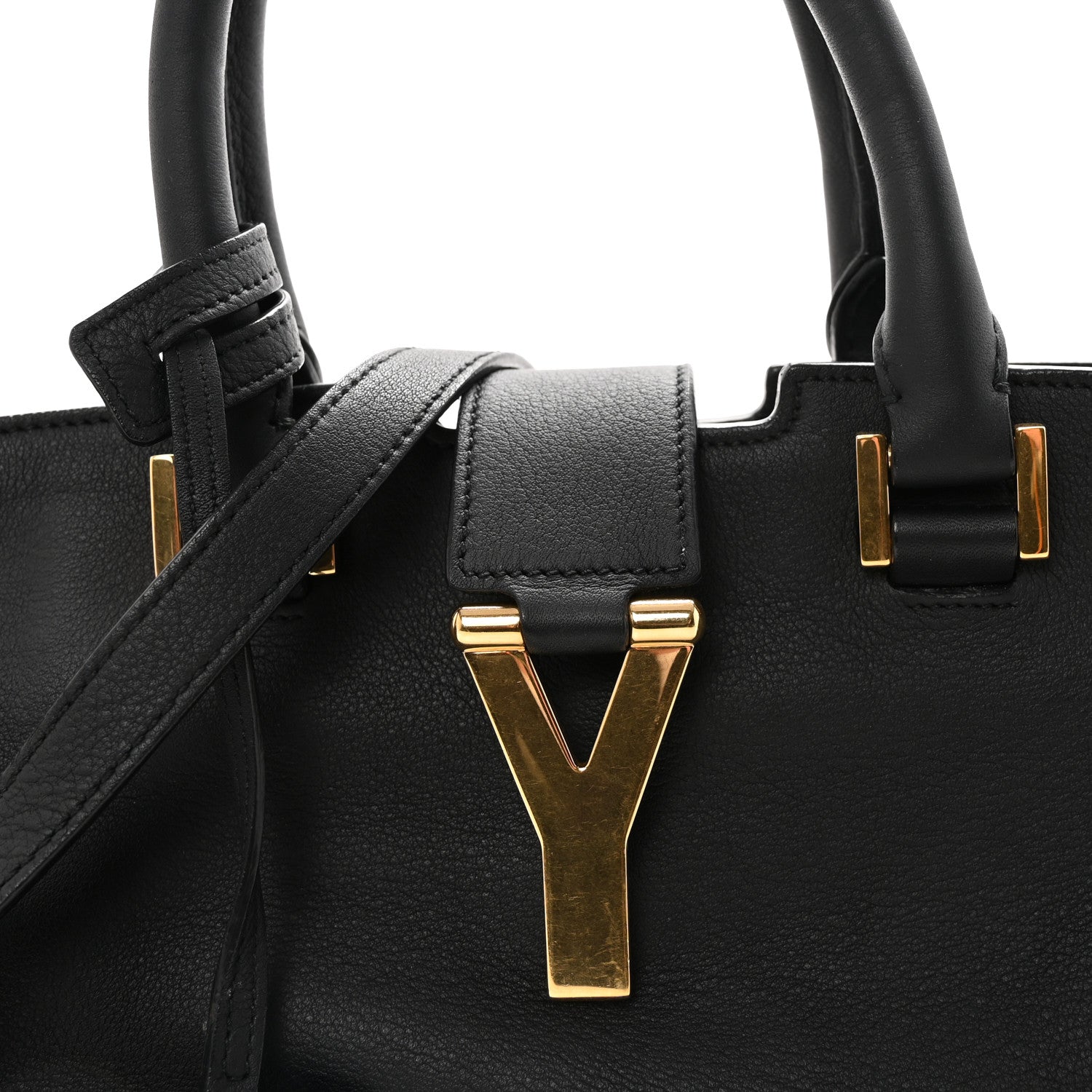 Saint Laurent Calfskin Small Classic Y Cabas Black 7 of 9