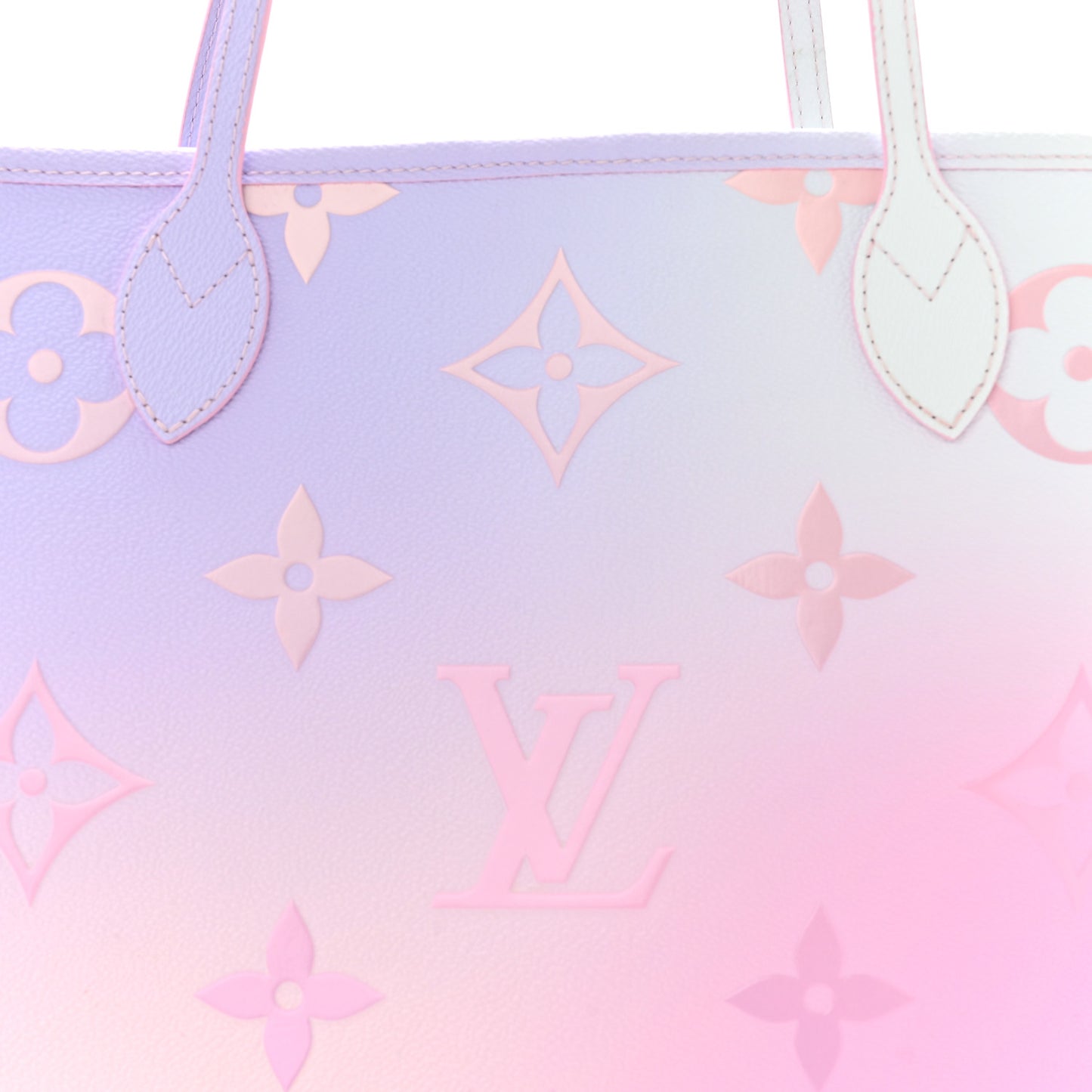 Monogram Giant Spring In The City Neverfull MM Sunrise Pastel