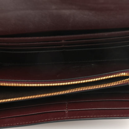 Mulberry Grain Vegetable Tanned Calfskin Darley Wallet Oxblood 5 of 6