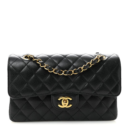 Chanel Caviar Quilted Small Double Flap Black 1 of 10