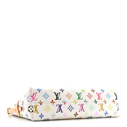 Louis Vuitton LV X TM Monogram Multicolor CarryAll East West White 4 of 10