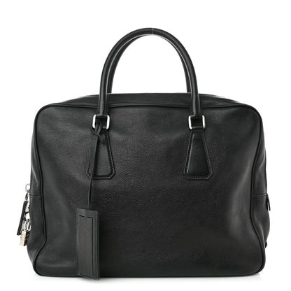 Prada Vitello City Briefcase Black 1 of 10