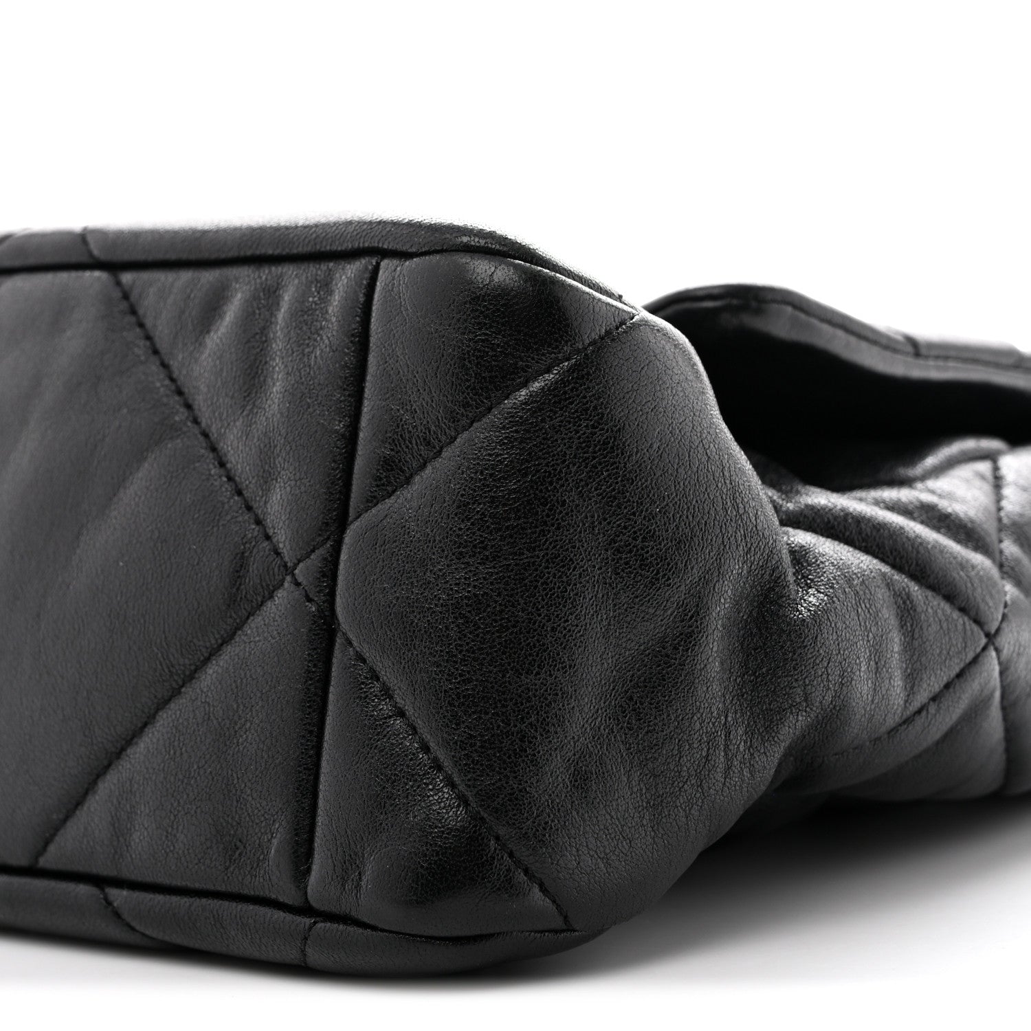 Chanel Lambskin Quilted Large Chanel 19 Flap Black 9 of 12