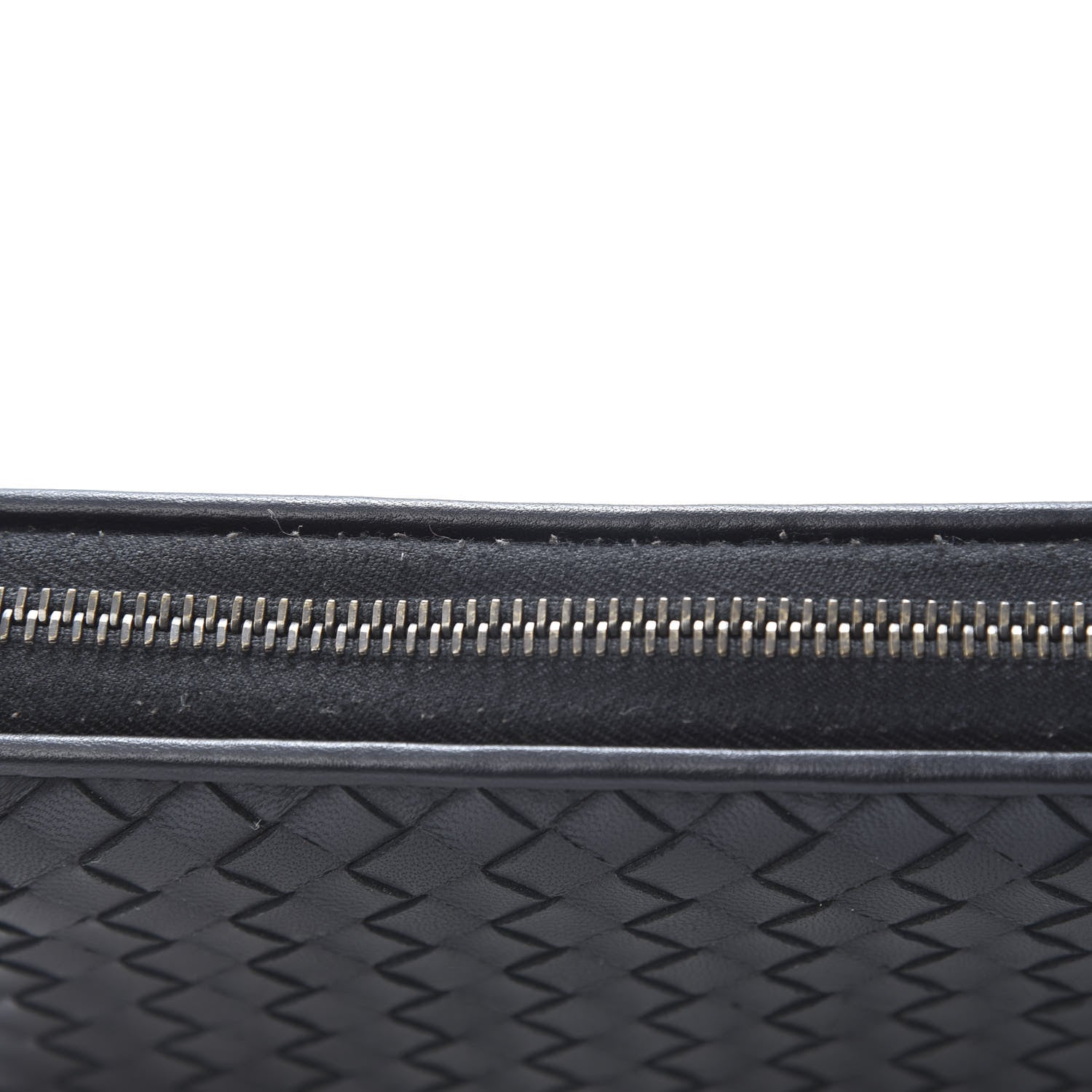 Bottega Veneta Nappa Intrecciato Zip Around Wallet Black 9 of 9