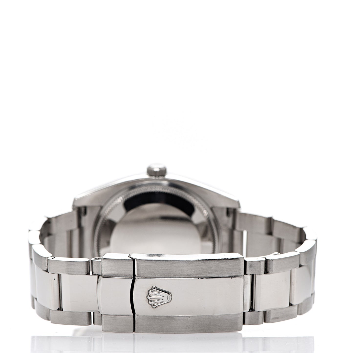 Stainless Steel 34mm Oyster Perpetual Date Watch Pink 115200
