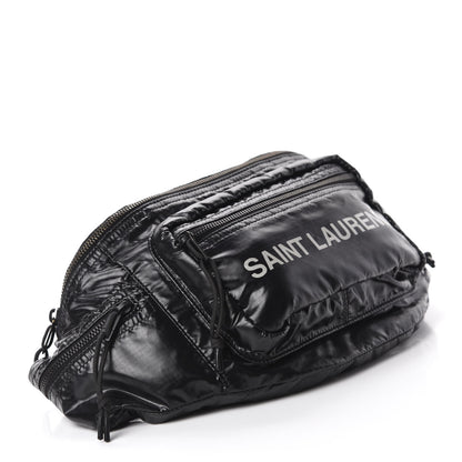 Saint Laurent Nylon Logo Nuxx Body Belt Bag Black 4 of 10