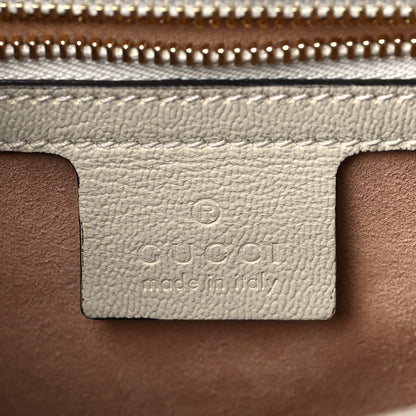 Gucci GG Supreme Monogram Calfskin Small Padlock Messenger Shoulder Bag Beige Mystic White Sun Oil 5 of 9