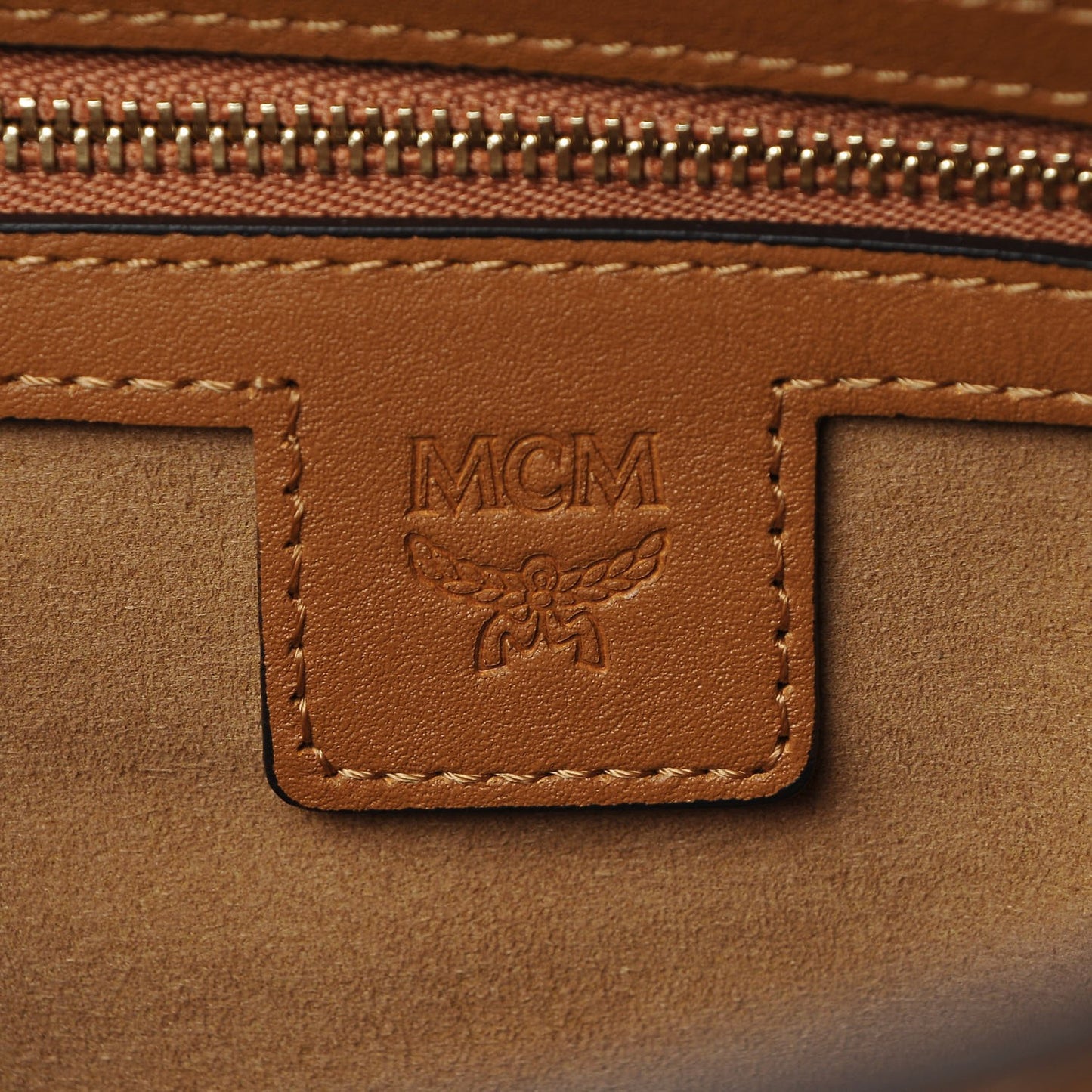 Visetos Large Hobo Cognac