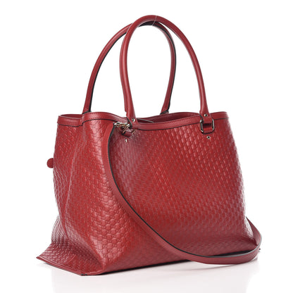 Gucci Soft Microguccissima Large Tote Red 4 of 12