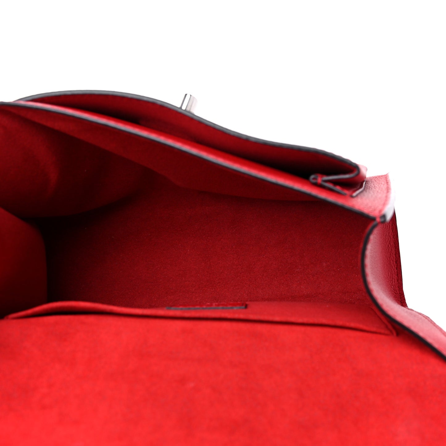 Soft Calfskin Mylockme Chain Bag BB Rubis