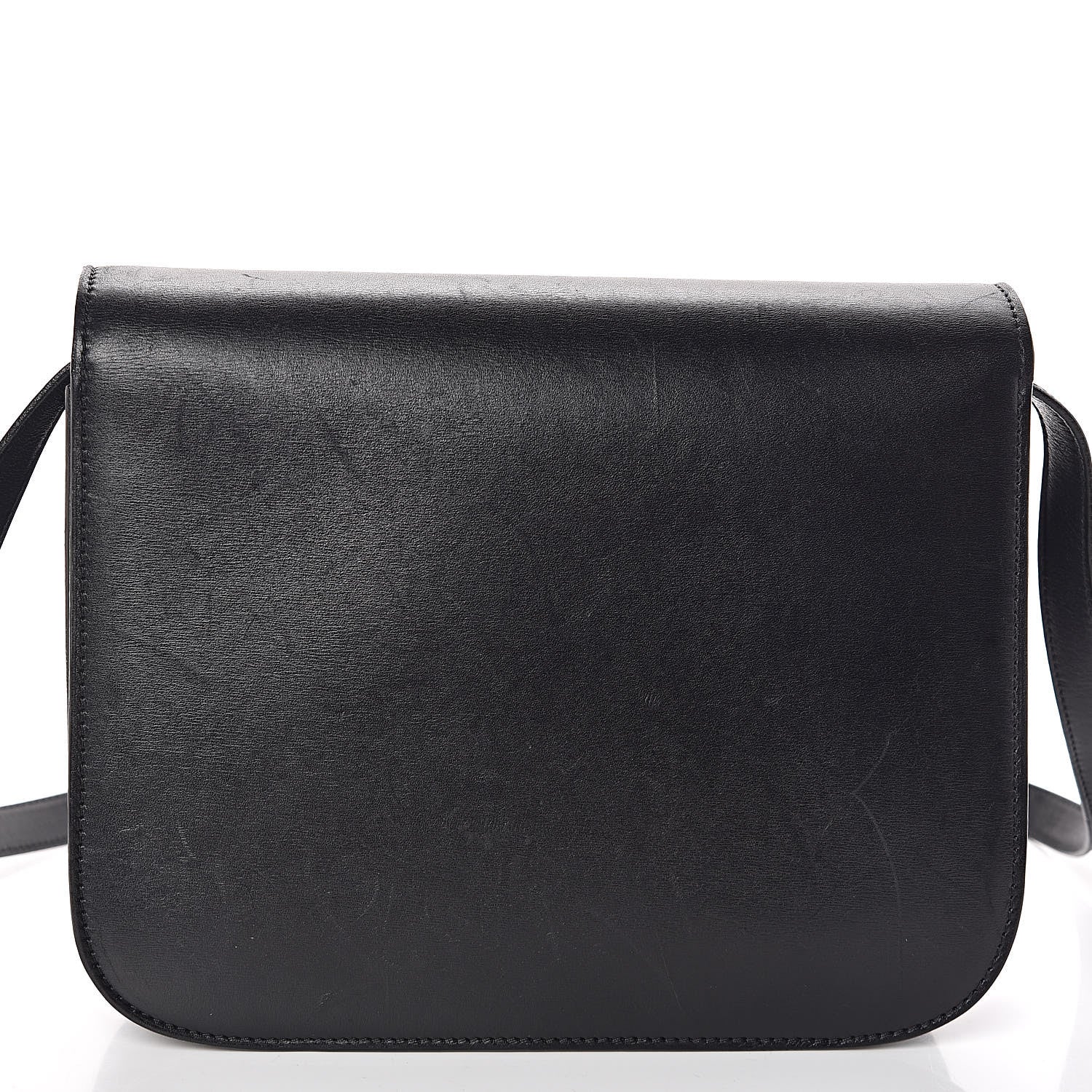 Celine Box Calfskin Medium Classic Box Flap Bag Black 20 of 30