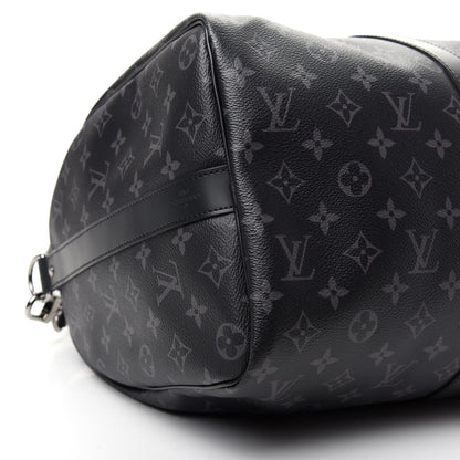 Louis Vuitton Monogram Eclipse Keepall Bandouliere 45 5 of 8
