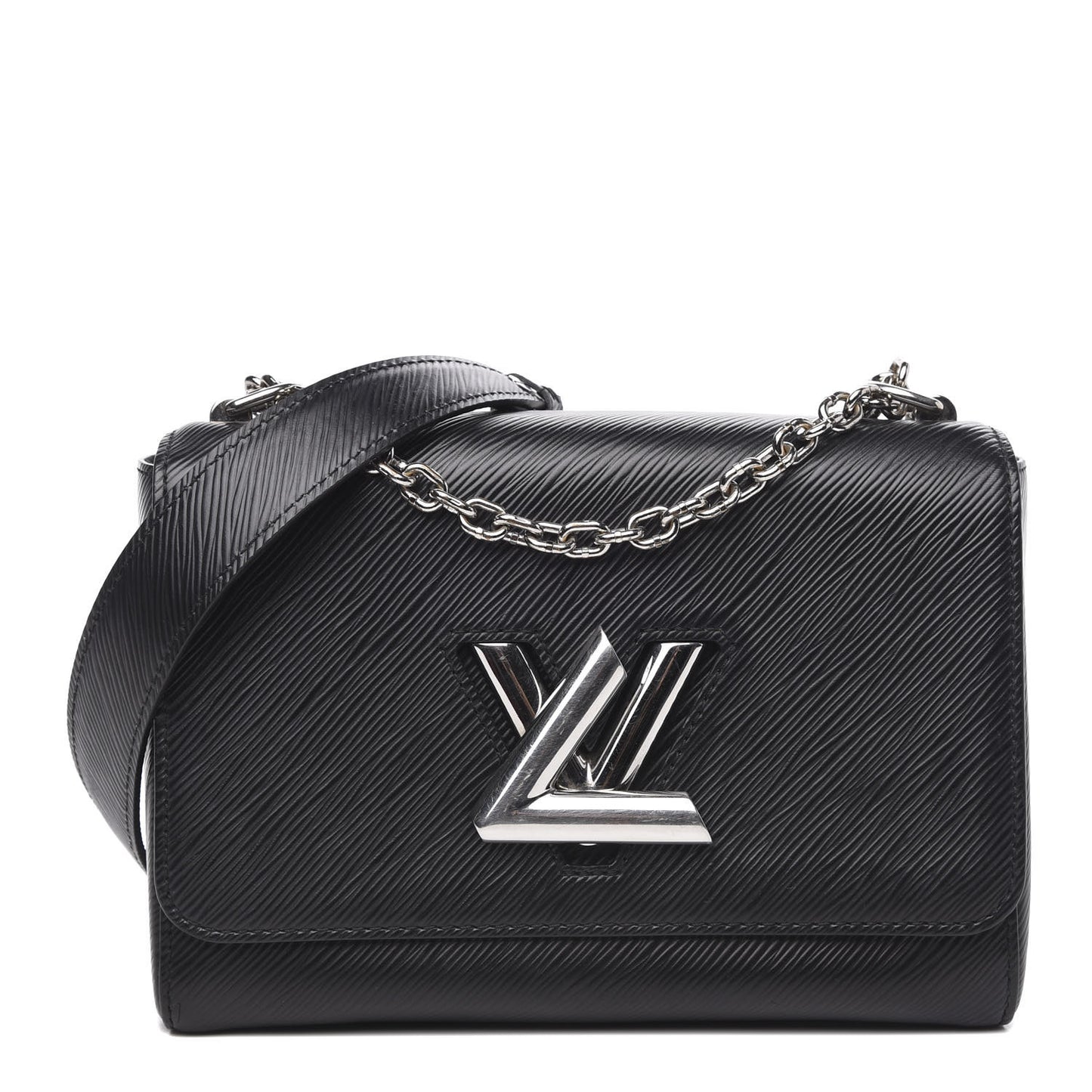 Epi Twist Shoulder Bag MM Black