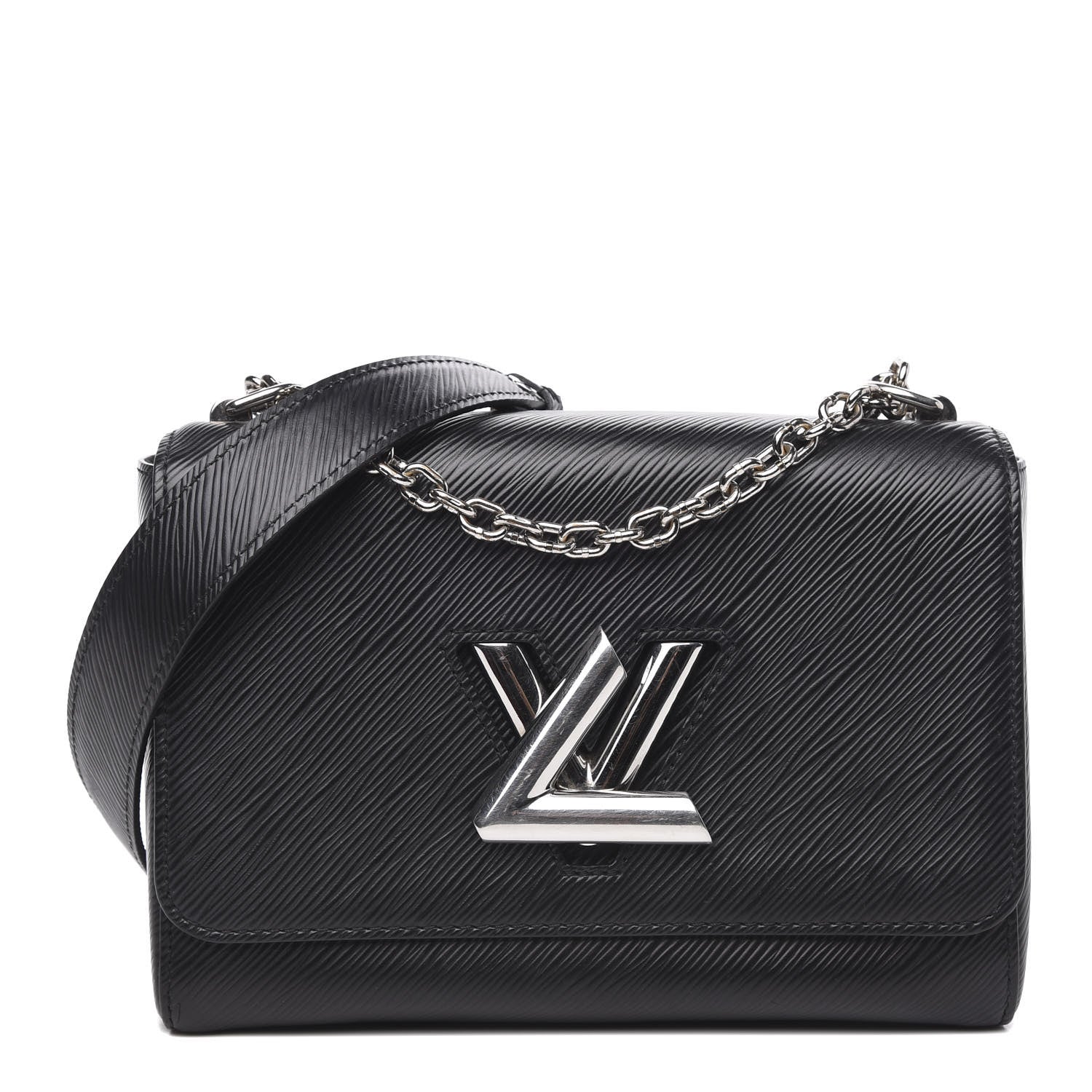 Louis Vuitton Epi Twist Shoulder Bag MM Black 1 of 11