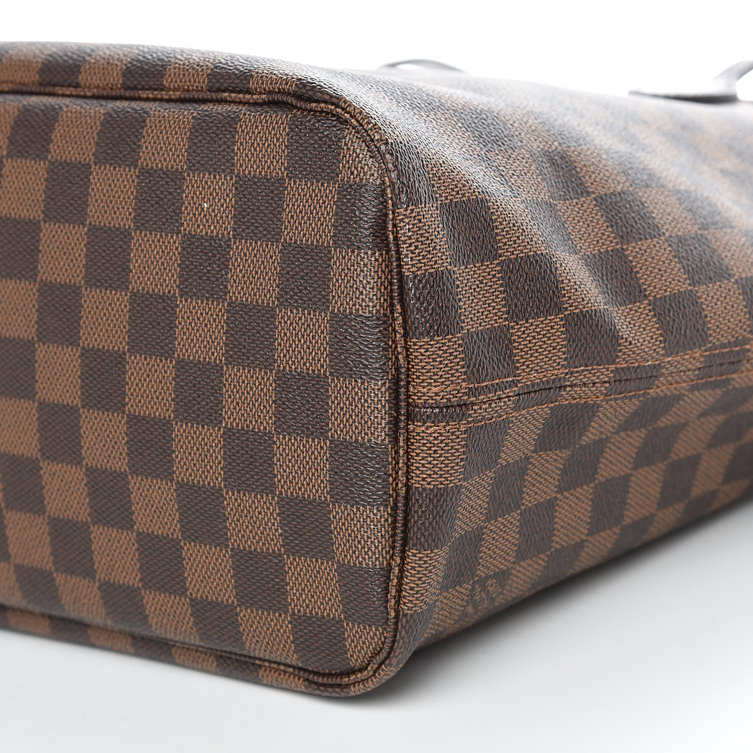 Louis Vuitton Damier Ebene Neo Neverfull MM Rose Ballerine 8 of 17